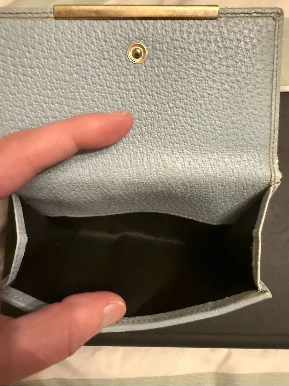 Gucci Canvas BiFold Wallet W/ Coin pouch